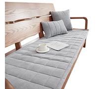 Último Funda Cubre Sofá Chaise Longue Acolchado Antiácaros Sofa Cover Pet Protector,Fundas Sofás 3 Y 2 Plazas Ajustables 1 2 3 4 Plazas Fundas Para Sofás ( Color : Gris claro , Size : Blanket 80x180cm