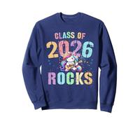 Último Primer día Clase de 2026 Rocks Seniors We Run The School Sudadera