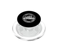 Último respondedor Divertido Que Dice el Equipo de Respuesta mortuoria PopSockets PopGrip para MagSafe