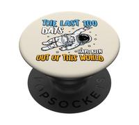 Últimos 100 días Fuera de Este Mundo Escuela 100 Día Niños Niños PopSockets PopGrip Adhesivo