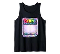 Últimos Días Aula Humor Fin de Año Estudiante Memoria Camiseta sin Mangas