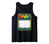 Últimos días de Escuela Autógrafo Última Escuela Aulas Camiseta sin Mangas