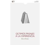 Últimos Pasajes A La Diferencia