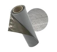 ULTINESS - Lámina Autoadhesiva de Aluminio para Techos, Alternativa al Fieltro, para Cobertizos y Cocheras - Gris Plateado, 5 x 1 m