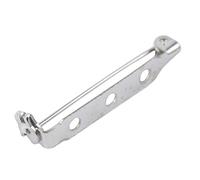 ultnice 50pcs broche Pin de seguridad trasera de acero inoxidable de 37 mm seguridad catch Bar pines broche