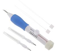 ULTNICE Kit De Aguja Magica para Bordar, Herramienta De Costura Diy, 3 TamañOs, Material Abs Y Acero, 13 X 2 X 1.8 Cm