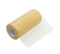 ULTNICE Rollo De Tul Brillante De 15CM 25 Yardas para DecoracióN Bodas Y Manualidades, Cinta Tul Dorada con Purpurina para Envolver, Faldas Tutú, Lazos El Pelo, Decoraciones Mesa