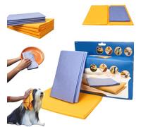 Ultra-Absorbent Miracle Cleaning Shammy, Premium Multi-Purpose Cleaning Shammy Towel, Miracle Shammy Cleaning Cloth Pack, Multi-Purpose Cleaning Shammy Chamois Towel Cloth (8pcs)
