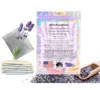 Ultra Beauty Essentials - Bolsas de secado de lavanda orgánicas, paquete de 6, 10 ciclos de secador, evita el olor de zapatos, cajón y clóset, protector de suéter (6)