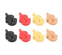 Ultra Calm Violin Practice Stummer Rubber Portable Tour -Soft y Duradero para Violines, Negro Color Rojo Color Negro Amarillo