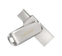 Sandisk Ultra Dual Drive Luxe Unidad Flash USB 128 GB USB Type-A / USB Type-C 3.2 Gen 1 (3.1 Gen 1) Acero Inoxidable