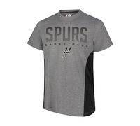 Ultra Game Active Short Sleeve tee Shirt Camiseta Deportiva de la NBA para Hombre, Carbón Heather, XL