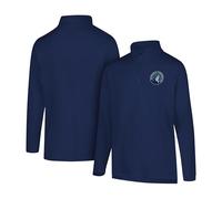 Ultra Game Men's Standard Quarter Zip Pullover Long Sleeve tee, Team Color, X-Large