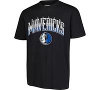 Ultra Game NBA Arched Plexi tee for Men Camiseta de Manga Corta con plexiglás arqueado para Hombre, Negro, XXL