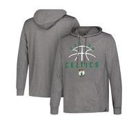 Ultra Game NBA Official Men’s Super Soft Lightweight Pullover Hoodie Sweatshirt - Unisex, Boston Celtics, Heather Charcoal, X-Large