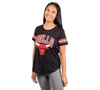 Ultra Game NBA Playera de Malla Suave para Mujer - FTL7650F, NBA - Playera de Malla Suave, S, Negro