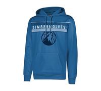 Ultra Game NBA - Sudadera de Hombre con Capucha de Forro Polar, Color del Logotipo del Equipo - GHM1461F-MT-Large, Large, Azul Midnight