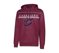 Ultra Game NBA - Sudadera de Hombre con Capucha de Forro Polar, Color del Logotipo del Equipo - GHM1461F-CC-Small, S, Vino