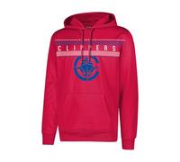 Ultra Game NBA - Sudadera de Hombre con Capucha de Forro Polar, Color del Logotipo del Equipo - GHM1461F-CB-Small, S, Rojo