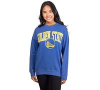 Ultra Game NBA Sudadera Extra Suave de Forro Polar Envejecido de Gran tamaño para Mujer - FUL7648F, NBA - Sudadera de Forro Polar extrasuave, S, Royal