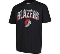 Ultra Game NBA tee for Men Camiseta de Manga Corta para Hombre Arched Plexi, Black, L