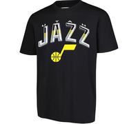 Ultra Game NBA tee for Men Camiseta de Manga Corta para Hombre Arched Plexi, Black, M