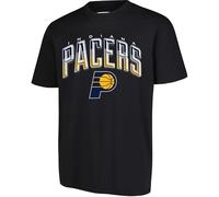 Ultra Game NBA tee for Men Camiseta de Manga Corta para Hombre Arched Plexi, Black, S