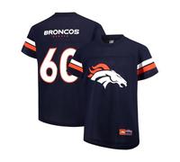 Ultra Game NFL Playera de Malla Vintage para Adolescentes, niños, Niños, JTY7635F, Azul Marino, 8
