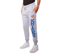 Ultra Game Pantalón Deportivo para Hombre, Hombre, Pantalones de chándal para Hombre Active Basic de Tejido de Rizo Suave, DSF5166M, Logotipo de la Pierna Izquierda., L