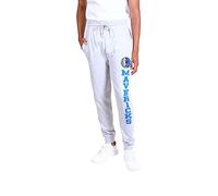 Ultra Game Pantalón Deportivo para Hombre, Hombre, Pantalones de chándal para Hombre Active Basic de Tejido de Rizo Suave, DSF5166M, Logotipo de la Pierna Izquierda, M