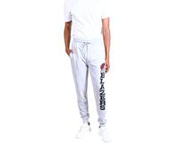 Ultra Game Pantalón Deportivo para Hombre, Hombre, Pantalones de chándal para Hombre Active Basic de Tejido de Rizo Suave, DSF5166M, Logotipo de la Pierna Izquierda., L