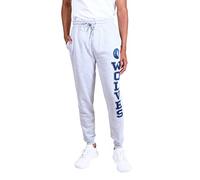Ultra Game Pantalón Deportivo para Hombre, Hombre, Pantalones de chándal para Hombre Active Basic de Tejido de Rizo Suave, DSF5166M, Logotipo de la Pierna Izquierda., L