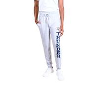 Ultra Game Pantalones Deportivos para Hombre de NBA, de Felpa Suave, con Logotipo del Equipo en Color Gris - VSF5166M-OK-Small, S, Heather Gray
