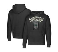 Ultra Game Sudadera con Capucha de Forro Polar de la NBA para Hombre, Hombre, GHM1867F-PH-BLK-M, Negro, Medium
