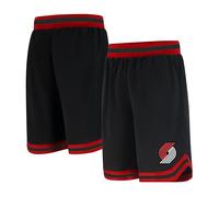 Ultra Game UNK NBA - Pantalones Cortos de Baloncesto para Hombre, de Malla, Tejido Activo, Logotipo del Equipo, Color Negro - GSM3547F-PB-Medium, Medium, Negro