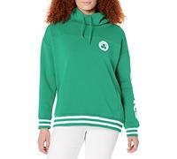 Ultra Game UNK NBA - Sudadera con Capucha y Forro Polar para Mujer, Cuello Recto, Logotipo del Equipo en Gris - FHL3589F-BC-Large, Large, Verde Kelly