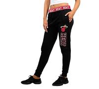 Ultra Game UNK - Pantalones Deportivos de la NBA para Hombre, Pantalones con Forro Polar y Logotipo del Equipo, Color Oscuro - FFL3592F-MH-XLarge, XL, Negro