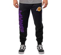 Ultra Game UNK - Pantalones Deportivos para Hombre de NBA, de Felpa Suave, con Logotipo del Equipo - VSF5166M-AM-LL-Small, S, Negro