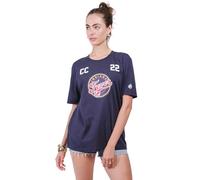 Ultra Game WNBA - Camiseta oficial de la WNBA para adulto, súper suave