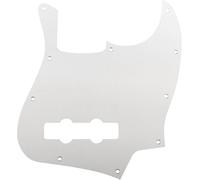Ultra - Golpeador de aluminio anodizado J-Bass de 10 agujeros para bajo Jazz estándar American Fender (blanco)