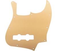 Ultra - Golpeador de aluminio anodizado J-Bass de 10 agujeros para bajo Jazz estándar American Fender (dorado)