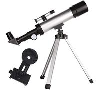 Ultra HD, telescopio astronómico para Adultos y Principiantes en astronomía, monocular Refractor astronómico de 360 x 50 mm con Visor, portátil y cómodo para Viajes.