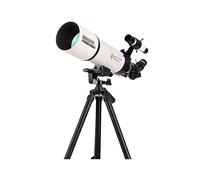 Ultra HD, telescopio Refractor astronómico de 80 mm de Apertura, con Bolsa de Transporte, trípode de Altura Ajustable, Compacto y portátil, Ideal para Principiantes.