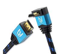 Ultra HDTV Premium - 3m 4K Cable HDMI 2.0b, 1x Adaptador de 270 Grados | 4K/60Hz (sin interferencias), HDR, 3D, ARC, Ethernet