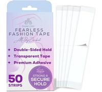 Ultra-Hold Fearless Fashion Tape - Seguro para la piel y amigable con la tela - Cinta de doble cara para ropa - Confianza en cada atuendo con nuestra cinta corporal - Sin resbalones, sin