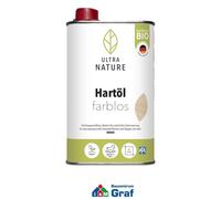 ULTRA NATURE Aceite De Madera Para Muebles Incoloro, Bio, Vegano, 0,5 L