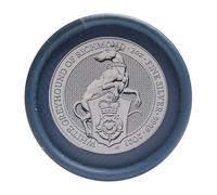 Ultra Perfect·Fit - Cápsulas para monedas de 2 oz. Queen's Beasts de plata, 10 unidades