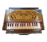 Ultra Portable Superbrass Harmonium, Kolkata Teakwood & Brass 440Hz Bhajan Kirtan Yoga 2-1/2 octavas, absolutamente hermoso