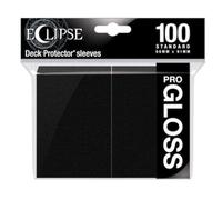 Ultra Pro-074427156015 Sleeves, Color Negro Azabache, único (88-15601)