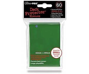 Ultra pro-074427829667 deck protector fundas verdes pequeñas (60), co